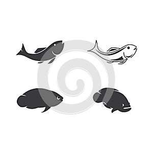 Fish Logo set ilustration