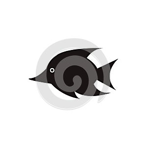 Fish logo template creative vector