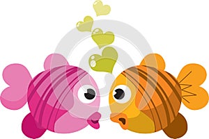 Fish in love