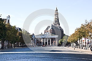 Fish market and Corn Exchange Building, Groningen, Holland