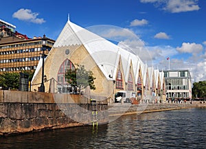 Fish Market Hall Feskekorka In Goteborg photo