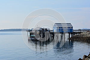 Fish market, Sidney, British Columbia, Canada