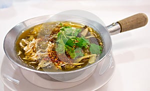 Fish Maw Soup. photo