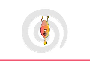 Fish Monster Shocked.