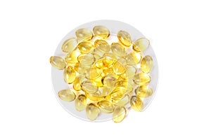 Fish oil capsule, Omega 3-6-9 fish oil yellow soft gels capsules
