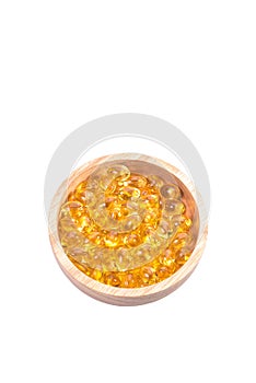 Fish oil capsule, Omega 3-6-9 fish oil yellow soft gels capsules