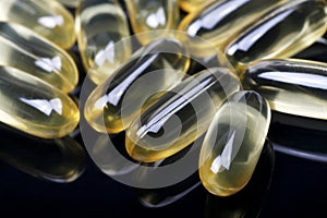 Fish-oil capsules