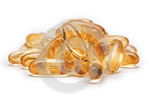 Fish oil capsules