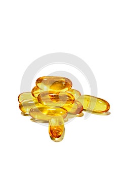 Fish oil capsules