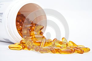 Fish oil capsules
