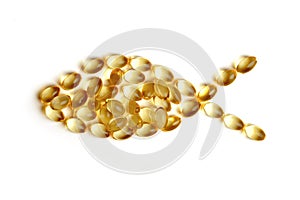 Fish oil capsules