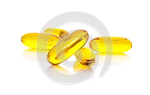 Fish oil capsules