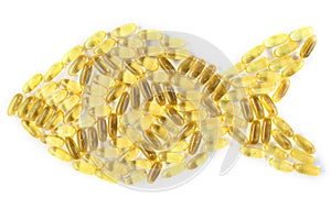 Fish oil capsules packed with omega 3 6 9 healthy lifestyle