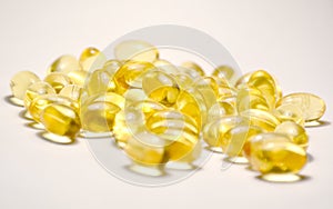 Fish oil gel capsules