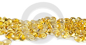 Fish Oil Vitamin E Background