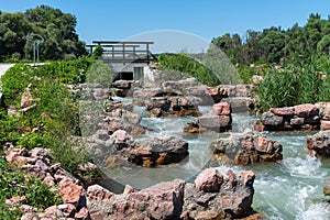 Fish pass on the Mosoni-Danube, Hungary