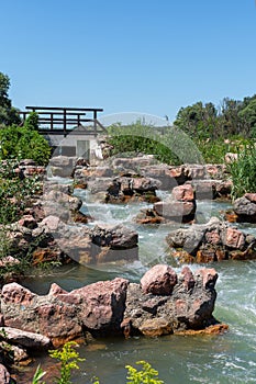 Fish pass on the Mosoni-Danube, Hungary