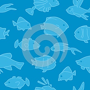 Fish Pattern Seamless