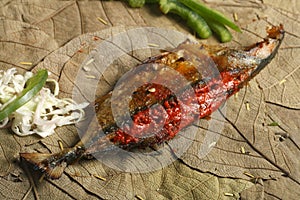 Fish Recheado is a fried fish from Goa, India