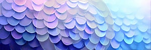 Fish Scale Texture Blending Into a Soft Light Gradient in an Abstract Design