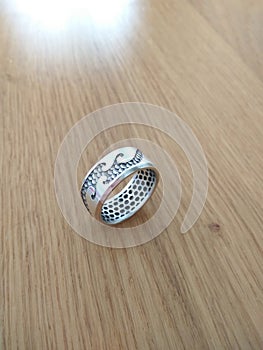 Sterling silver ring