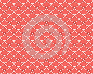 Fish scales seamless pattern