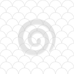 Fish scales seamless pattern. Mermaid tail abstract background