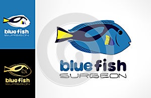Fish surgeon logo