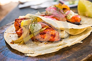 Fish tacos al pastor authentic mexican cuisine