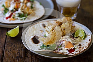 Fish tacos with cabbage slow