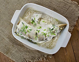 Fish Tatar dish