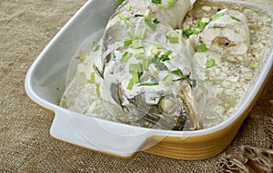 Fish Tatar dish