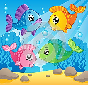 Fish theme image 1