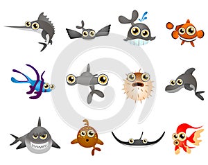 Fish vector