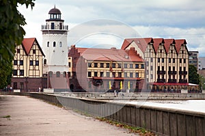 Fish Village. Kaliningrad