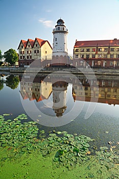 Fish Village. Kaliningrad. Russia