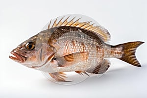 Fish on White Background
