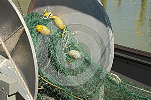 Fishboat Gillnet Drum and Net