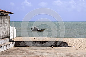 Fisher boat (Pititinga, Brazil)