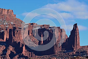 Fisher Towers - Contrasts in Color