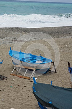 Fisherboat on the beach