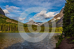 Fishercap Lake Glacier National Park photo