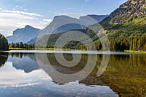 Fishercap Lake Glacier National Park