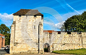 Fishergate Postern Tower in York, England