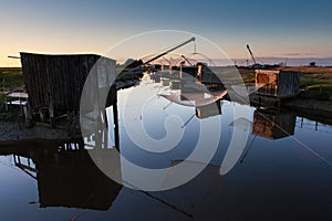 Fisheries of Bouin, Port des Champs, France