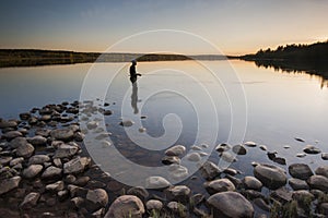 A fisherman