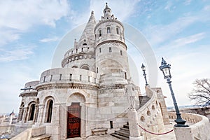 Fisherman Bastion, Buda Castle in Budapest, Hungary
