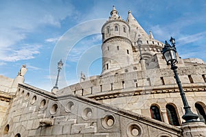 Fisherman Bastion, Buda Castle in Budapest, Hungary