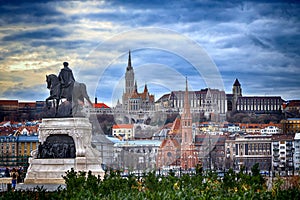 Fisherman bastion view, Budapest.