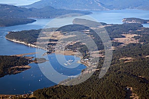 Fisherman Bay on Lopez Island photo